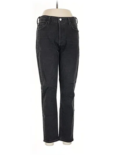 Pre-owned Agolde Jeans In Black