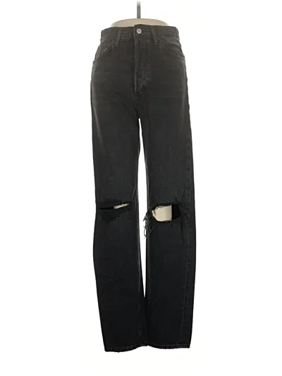 Pre-owned Agolde Jeans In Black