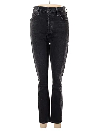 Pre-owned Agolde Jeans In Black