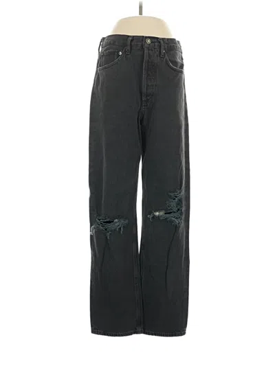 Pre-owned Agolde Jeans In Black
