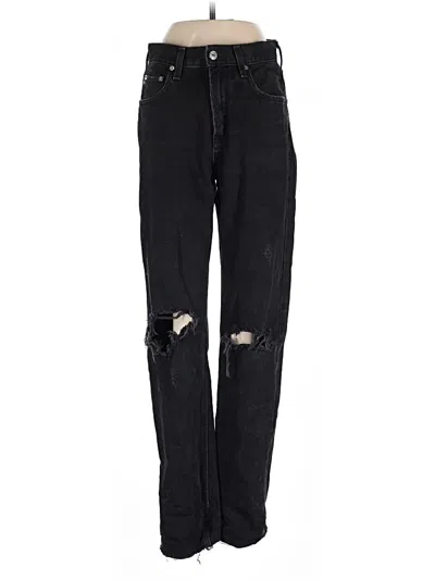 Pre-owned Agolde Jeans In Black