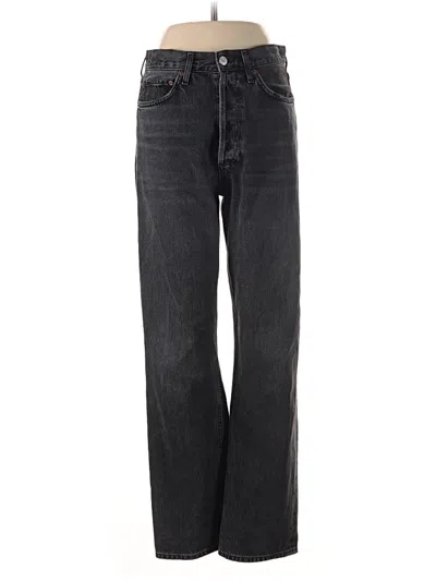 Pre-owned Agolde Jeans In Black