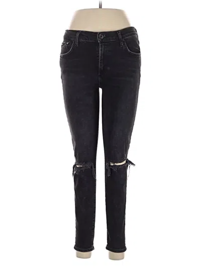Pre-owned Agolde Jeans In Black