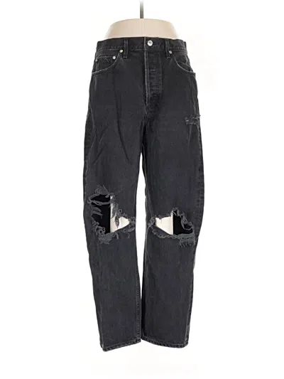 Pre-owned Agolde Jeans In Black