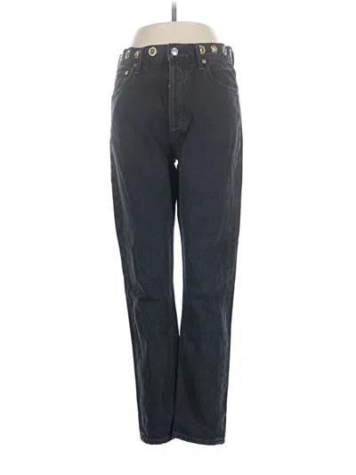 Pre-owned Agolde Jeans In Black