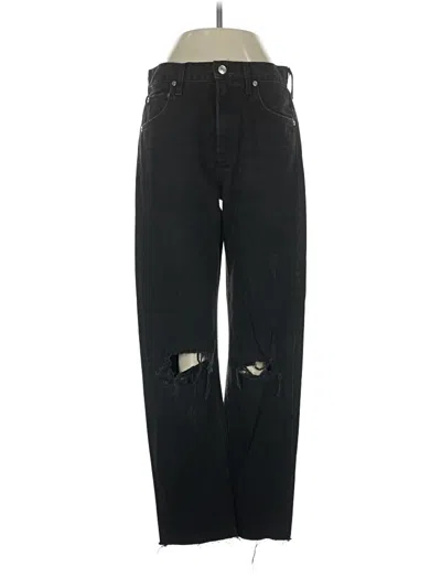 Pre-owned Agolde Jeans In Black