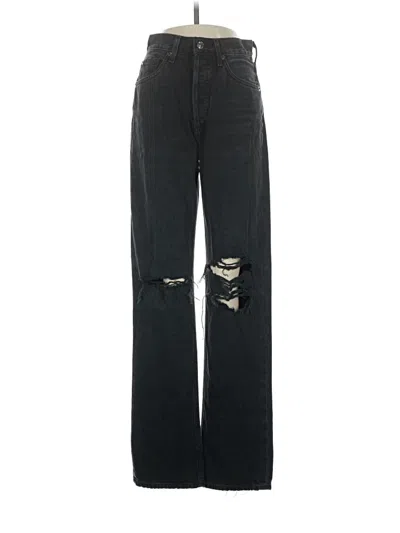 Pre-owned Agolde Jeans In Black