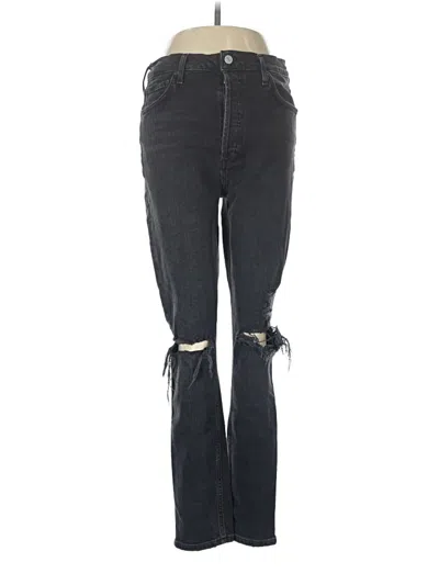 Pre-owned Agolde Jeans In Black