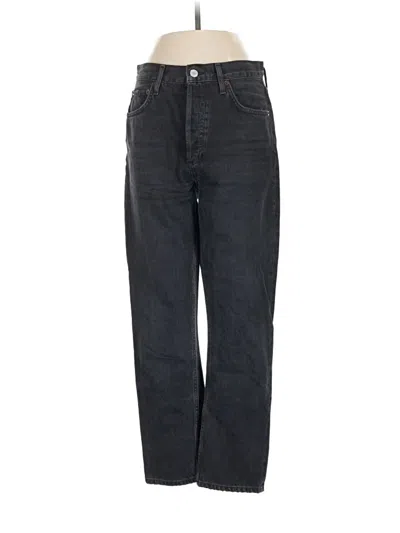 Pre-owned Agolde Jeans In Black