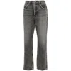 Agolde Denim Boyfriend Jeans In Black