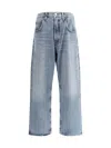 Agolde Fusion Baggy Jeans In Blue