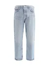 Agolde Loose Jeans In Blue