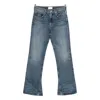 Agolde Flared Regenerative-cotton Jeans In Blue