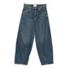 Agolde Five-pocket Denim Trousers In Blue