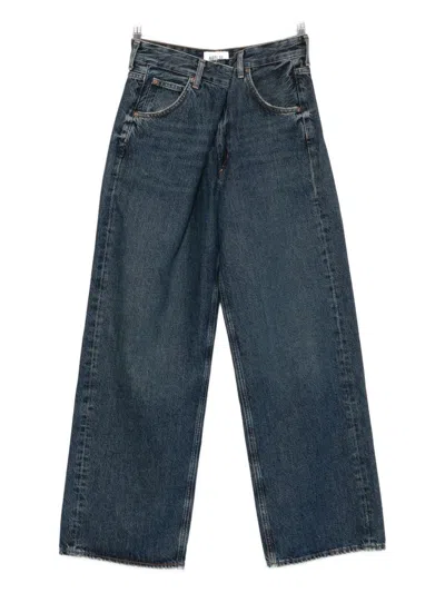 Agolde Cotton Jeans In Blue