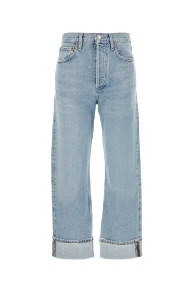 Agolde Denim Fran Jeans In Blue