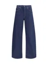 Agolde Blue Cotton Jeans Denim In Blue