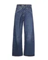 Agolde Vana Wide Leg Jeans In Blue