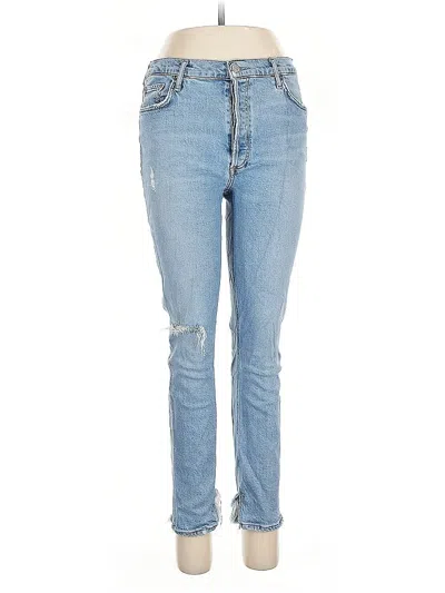 Pre-owned Agolde Jeans In Blue