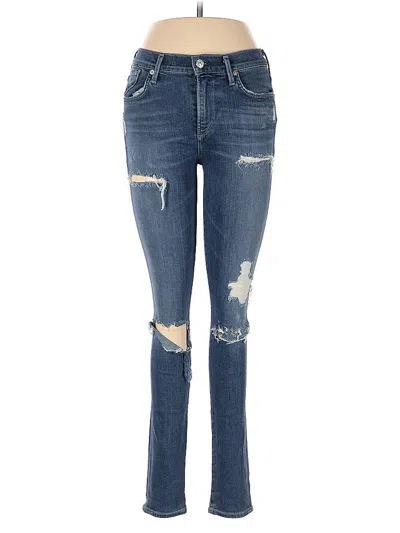 Pre-owned Agolde Jeans In Blue