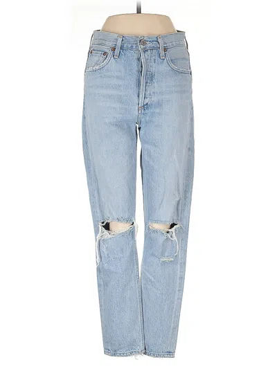 Pre-owned Agolde Jeans In Blue