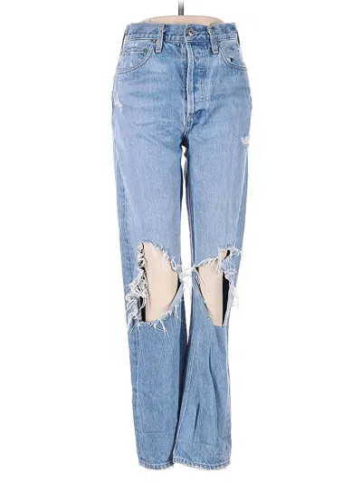 Pre-owned Agolde Jeans In Blue