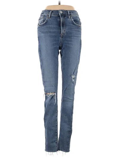Pre-owned Agolde Jeans In Blue