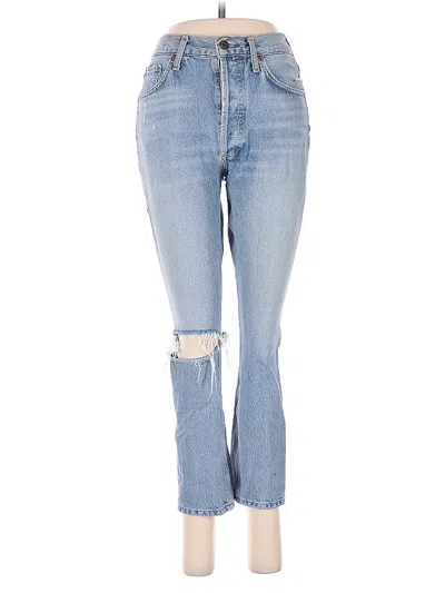 Pre-owned Agolde Jeans In Blue