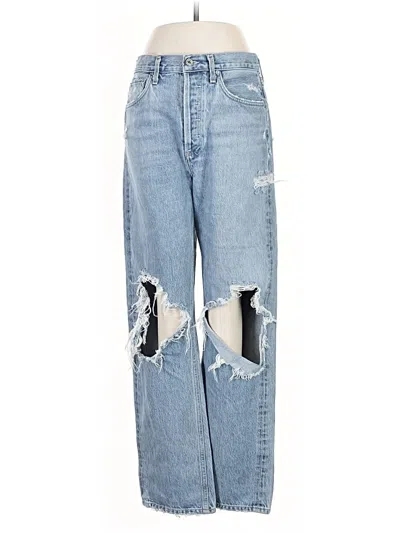 Pre-owned Agolde Jeans In Blue