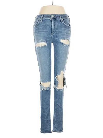 Pre-owned Agolde Jeans In Blue