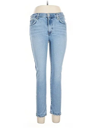 Pre-owned Agolde Jeans In Blue