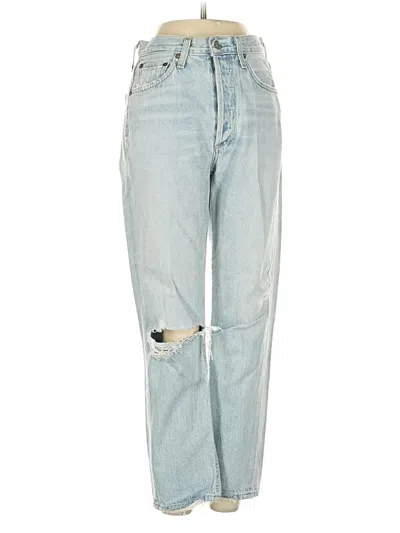 Pre-owned Agolde Jeans In Blue