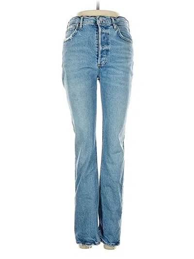 Pre-owned Agolde Jeans In Blue