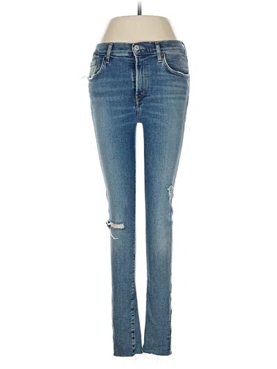 Pre-owned Agolde Jeans In Blue