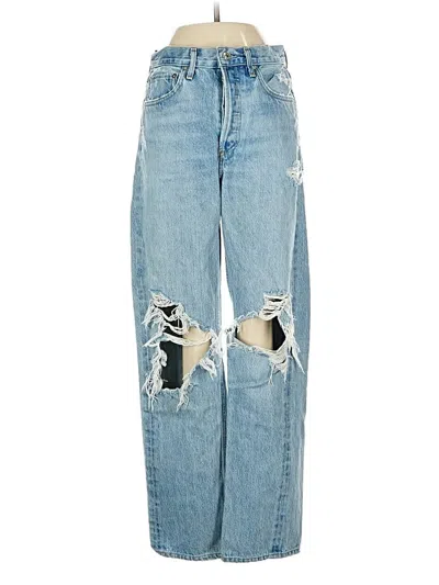 Pre-owned Agolde Jeans In Blue