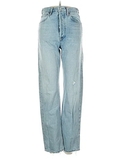 Pre-owned Agolde Jeans In Blue