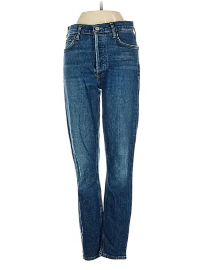 Pre-owned Agolde Jeans In Blue