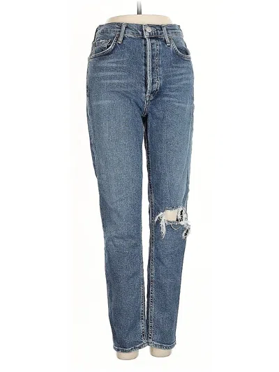 Pre-owned Agolde Jeans In Blue