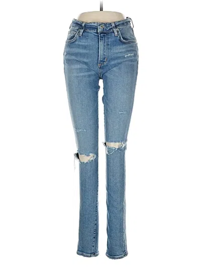 Pre-owned Agolde Jeans In Blue