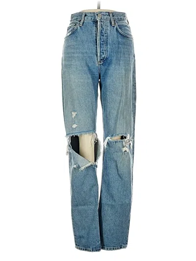 Pre-owned Agolde Jeans In Blue