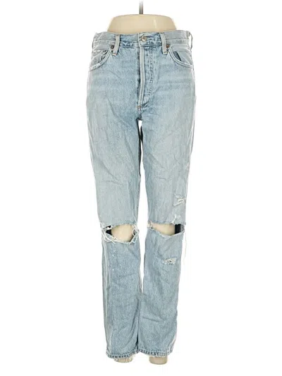 Pre-owned Agolde Jeans In Blue