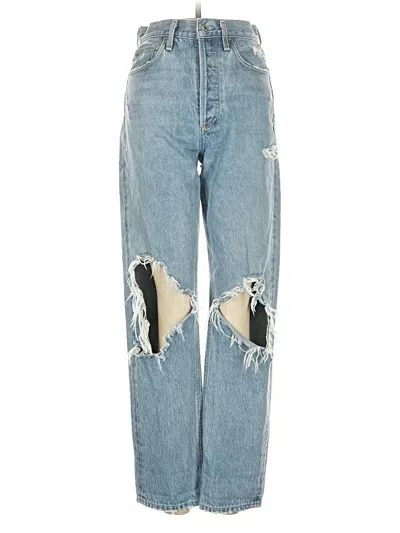 Pre-owned Agolde Jeans In Blue