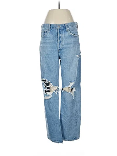 Pre-owned Agolde Jeans In Blue