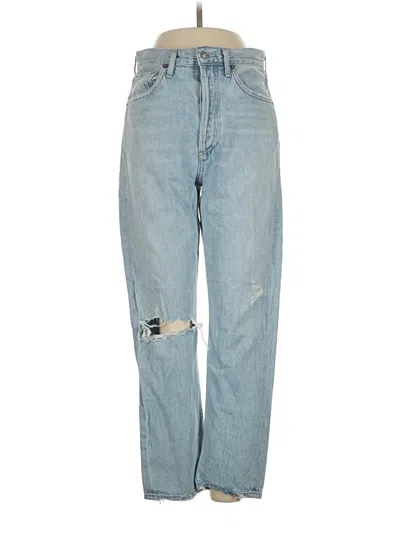 Pre-owned Agolde Jeans In Blue