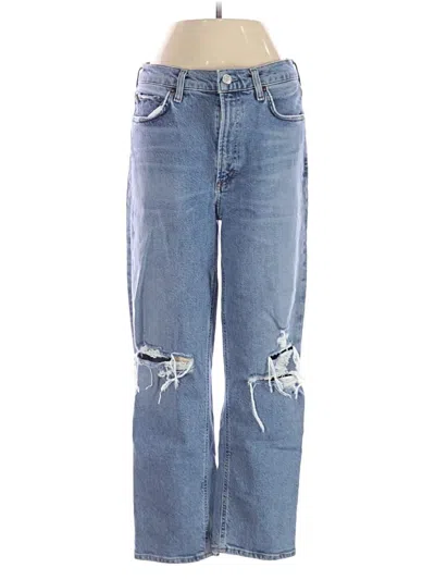 Pre-owned Agolde Jeans In Blue