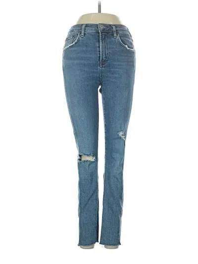 Pre-owned Agolde Jeans In Blue