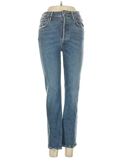 Pre-owned Agolde Jeans In Blue