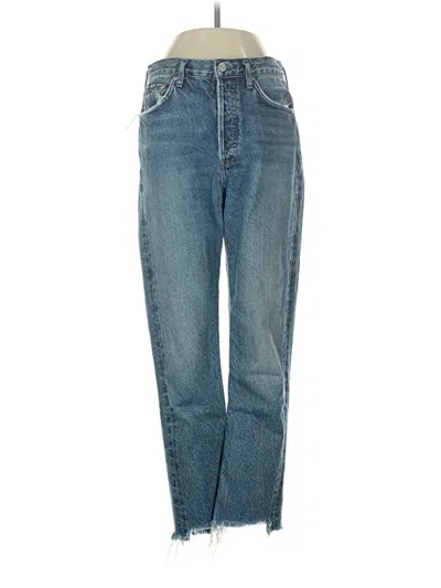 Pre-owned Agolde Jeans In Blue