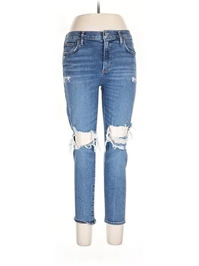 Pre-owned Agolde Jeans In Blue