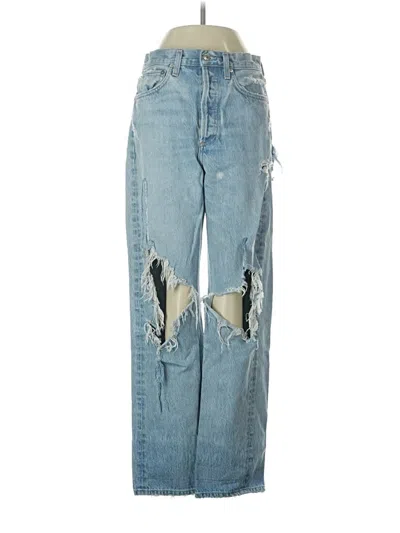 Pre-owned Agolde Jeans In Blue